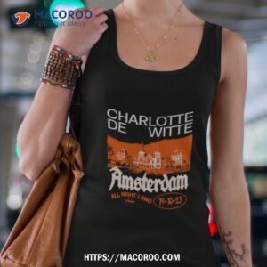 charlotte de witte all night long amsterdam 2023 shirt tank top 4