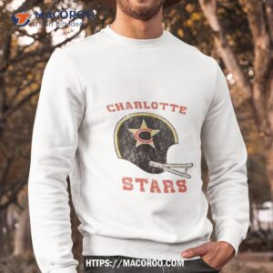 Charlotte Stars World Football League Shirt 2 charlotte stars world football league shirt sweatshirt