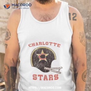 Charlotte Stars World Football League Shirt 3 charlotte stars world football league shirt tank top