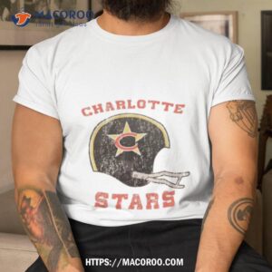 charlotte stars world football league shirt tshirt