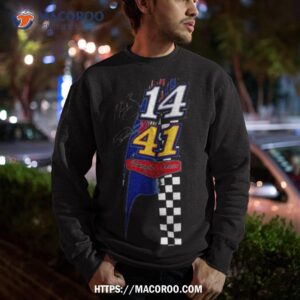 Chase Briscoe – Ryan Preece Stewart Haas Racing Talladega Signatures T Shirt 2 chase briscoe ryan preece stewart haas racing talladega signatures t shirt sweatshirt