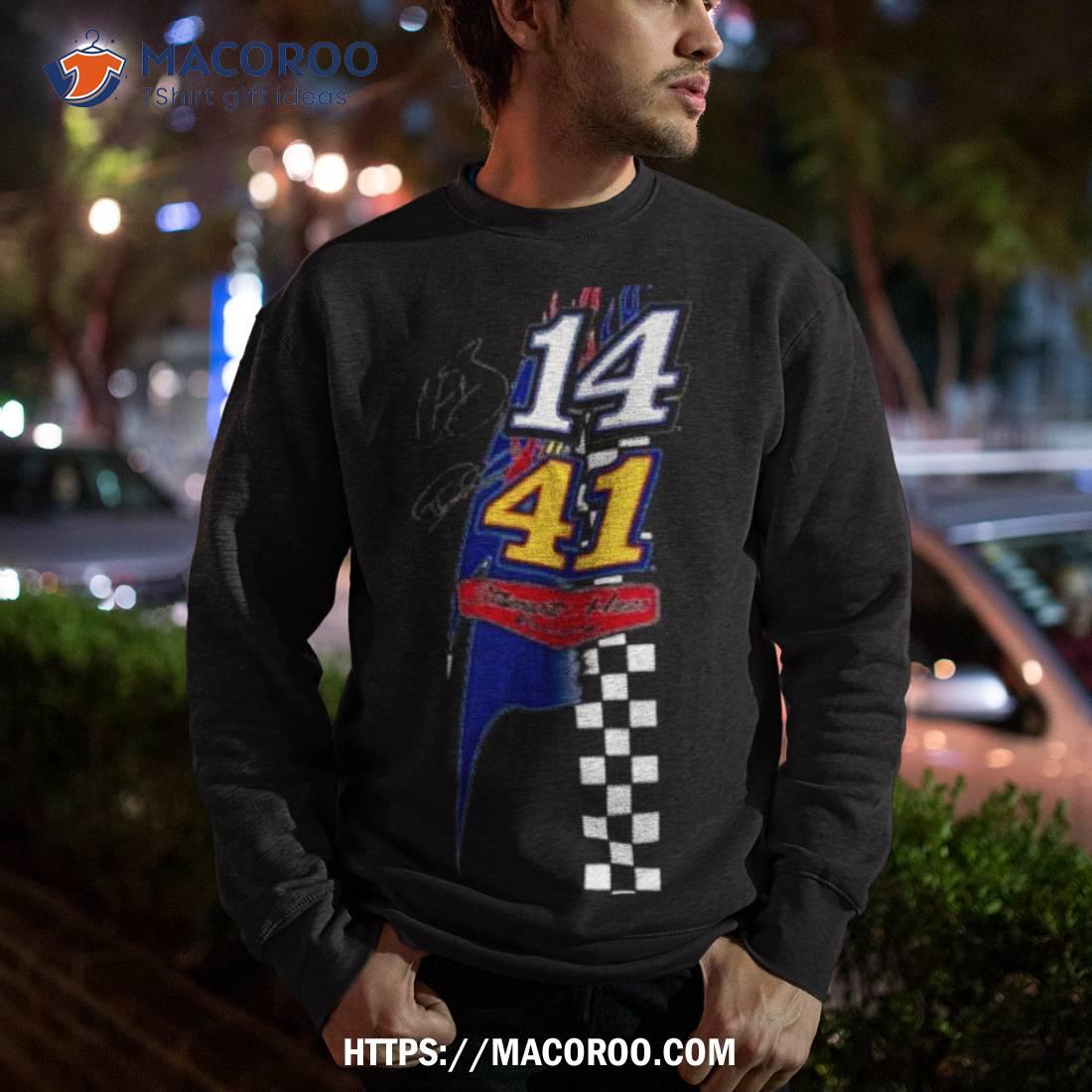 Chase Briscoe – Ryan Preece Stewart Haas Racing Talladega Signatures T Shirt Chase Briscoe – Ryan Preece Stewart Haas Racing Talladega Signatures T Shirt