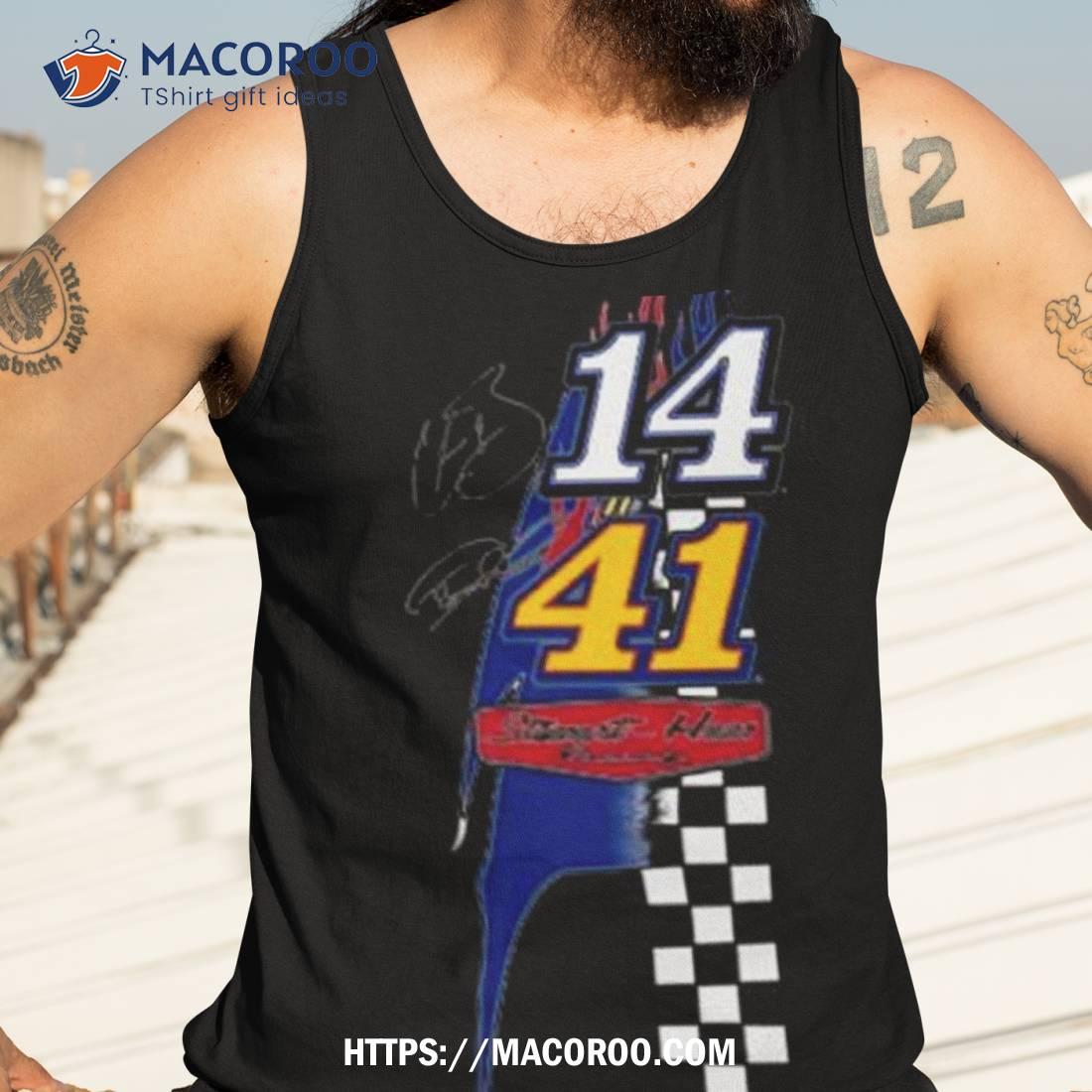 Chase Briscoe – Ryan Preece Stewart Haas Racing Talladega Signatures T Shirt Chase Briscoe – Ryan Preece Stewart Haas Racing Talladega Signatures T Shirt