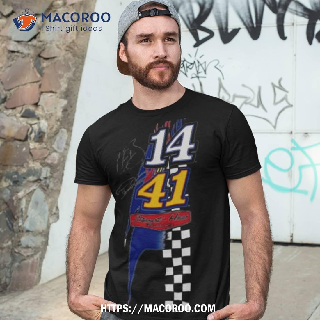 Chase Briscoe – Ryan Preece Stewart Haas Racing Talladega Signatures T Shirt Chase Briscoe – Ryan Preece Stewart Haas Racing Talladega Signatures T Shirt