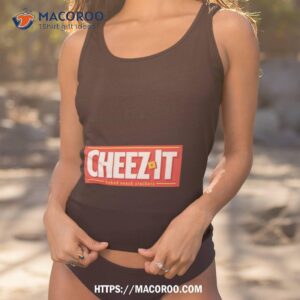 cheez it baked snack crackers shirt tank top 1