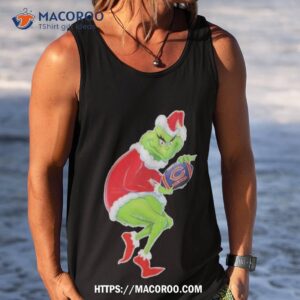 chicago bears grinch merry christmas 2023 t shirt tank top