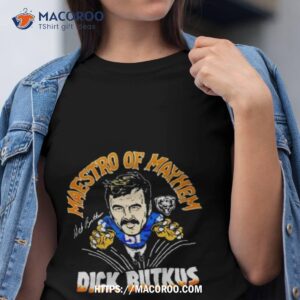 Chicago Bears Maestro Of Mayhem Dick Butkus Signature T Shirt