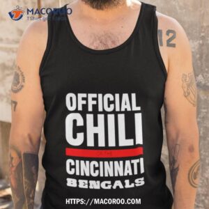 chili of the cincinnati bengals shirt tank top