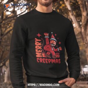 chimney devil santa merry creepmas shirt sweatshirt
