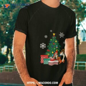 chip n dale around the christmas tree shirt tshirt