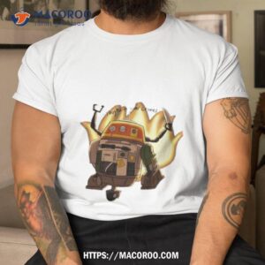 Chopper Ahsoka Star Wars Rebels Laughs In War Crimes Funny T Shirt