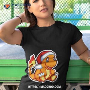 christmas baby fire lizard pokemon shirt tshirt 1