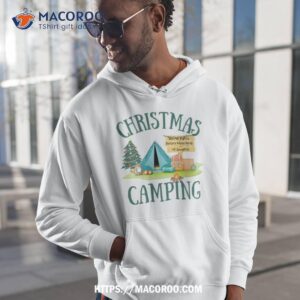 Christmas Camping Design Smore Campfire Elf Shirt
