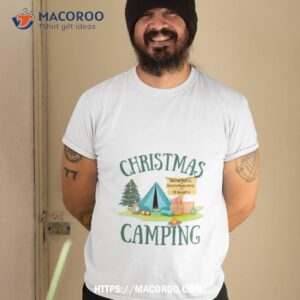 Christmas Camping Design Smore Campfire Elf Shirt