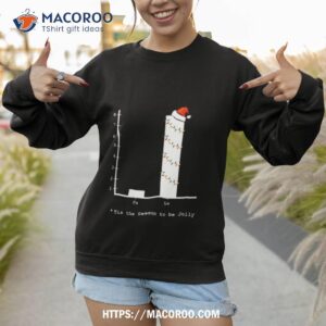 christmas carol math bar graph shirt sweatshirt 1