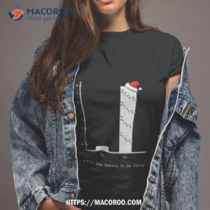 Christmas Carol Math Bar Graph Shirt