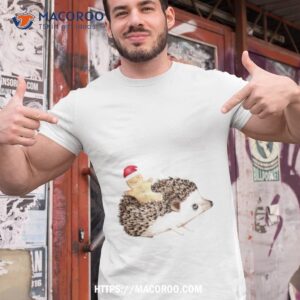christmas hedgehog shirt tshirt 1