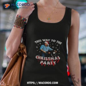 christmas party jean motor shirt tank top 4