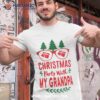 Christmas Party With My Grandpa Shirt