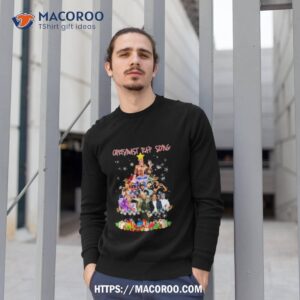 christmas rap songs tree t shirt sweatshirt 1
