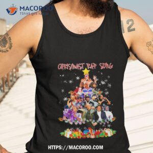 christmas rap songs tree t shirt tank top 3