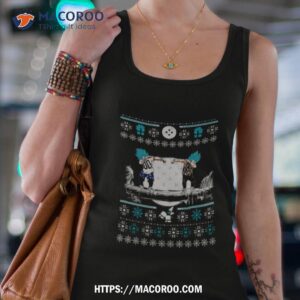 christmas saiyan dab dragon ball shirt tank top 4