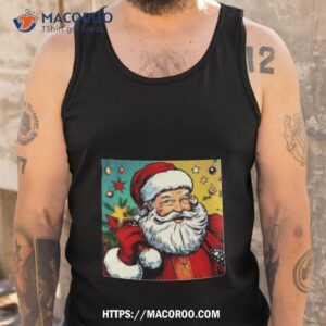 christmas santa claus shirt tank top