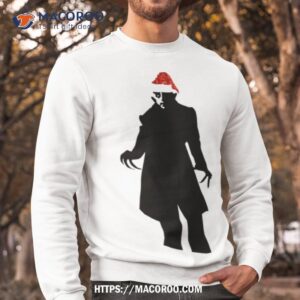 christmas santa nosferatu shirt sweatshirt