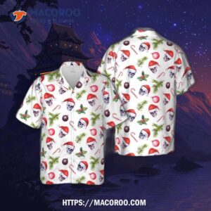 Christmas Skull Pattern Hawaiian Shirt