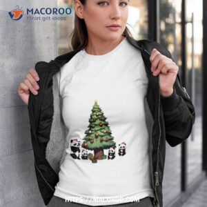 Christmas Tree Pandas Shirt