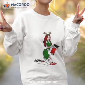 christmas zombie woman shirt sweatshirt 2