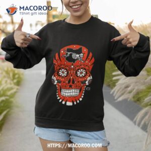 cincinnati bengals sugar skull t shirt sweatshirt