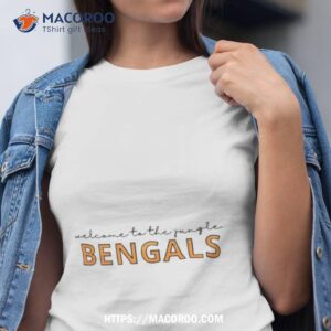 Cincinnati Bengals Welcome To The Jungle Bengal Cats Shirt