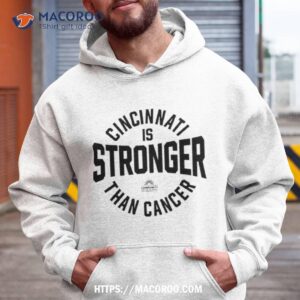 Cincinnati Is Stronger Than Cancer T Shirt