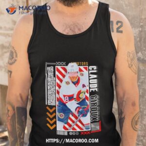 claude giroux hockey paper poster senators shirt tank top