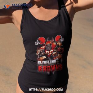 Cleveland Browns Football Mascot 2023 Vintage T Shirt 1 cleveland browns football mascot 2023 vintage t shirt tank top 2