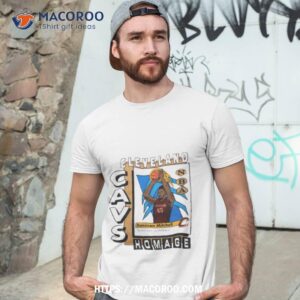 Cleveland Cavaliers Trading Card Donovan Mitchell Homage Retro Shirt