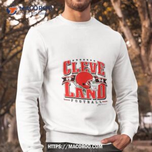 cleveland football vintage t shirt sweatshirt