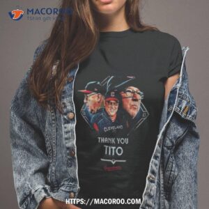 Cleveland Guardians Thank You Tito Rare T Shirt Terry Francona T Shirt