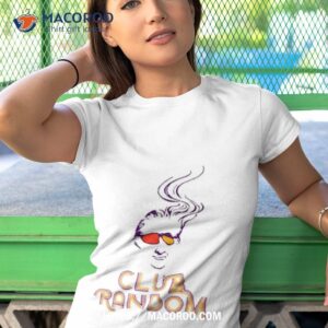club random smoke logo t shirt tshirt 1
