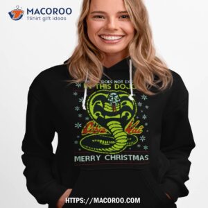 cobra kai christmas shirt hoodie 1