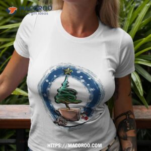 coffee christmas tree 2023 shirt tshirt 3