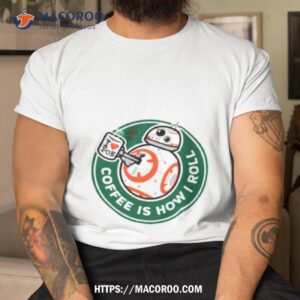 Coffee Roll Logo Animated Art Shirt