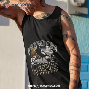 collingwood 2023 premiers adults medallion t shirt tank top 1