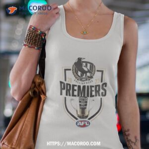 collingwood 2023 premiers wall trophy shirt tank top 4