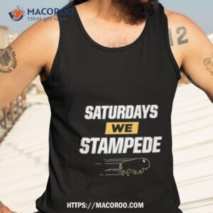 colorado buffaloes saturdays we stampede shirt tank top 3