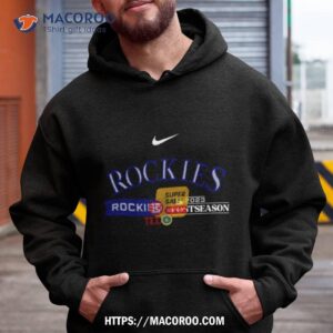 colorado rockies nike 2023 postseason shirt hoodie