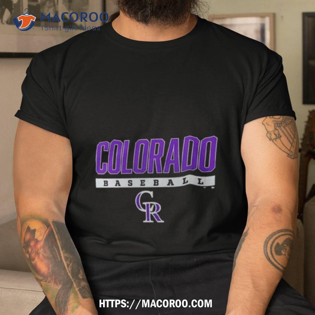 Youth Black Colorado Rockies Tie-Dye T-Shirt Size: Small