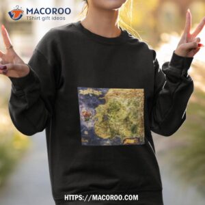 colored fantasy wheel of time map shirt sweatshirt 2