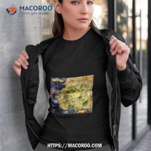 Colored Fantasy Wheel Of Time Map Shirt